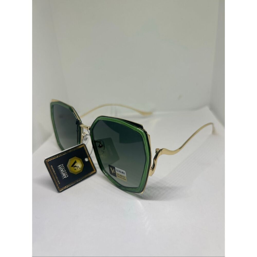 VG Luxury Geometric Oversized Fashion Sunglasses UV400 Designer Style New